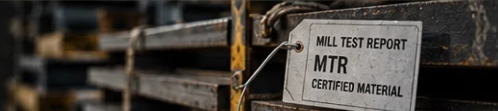 Mill Test Report - Certified Material