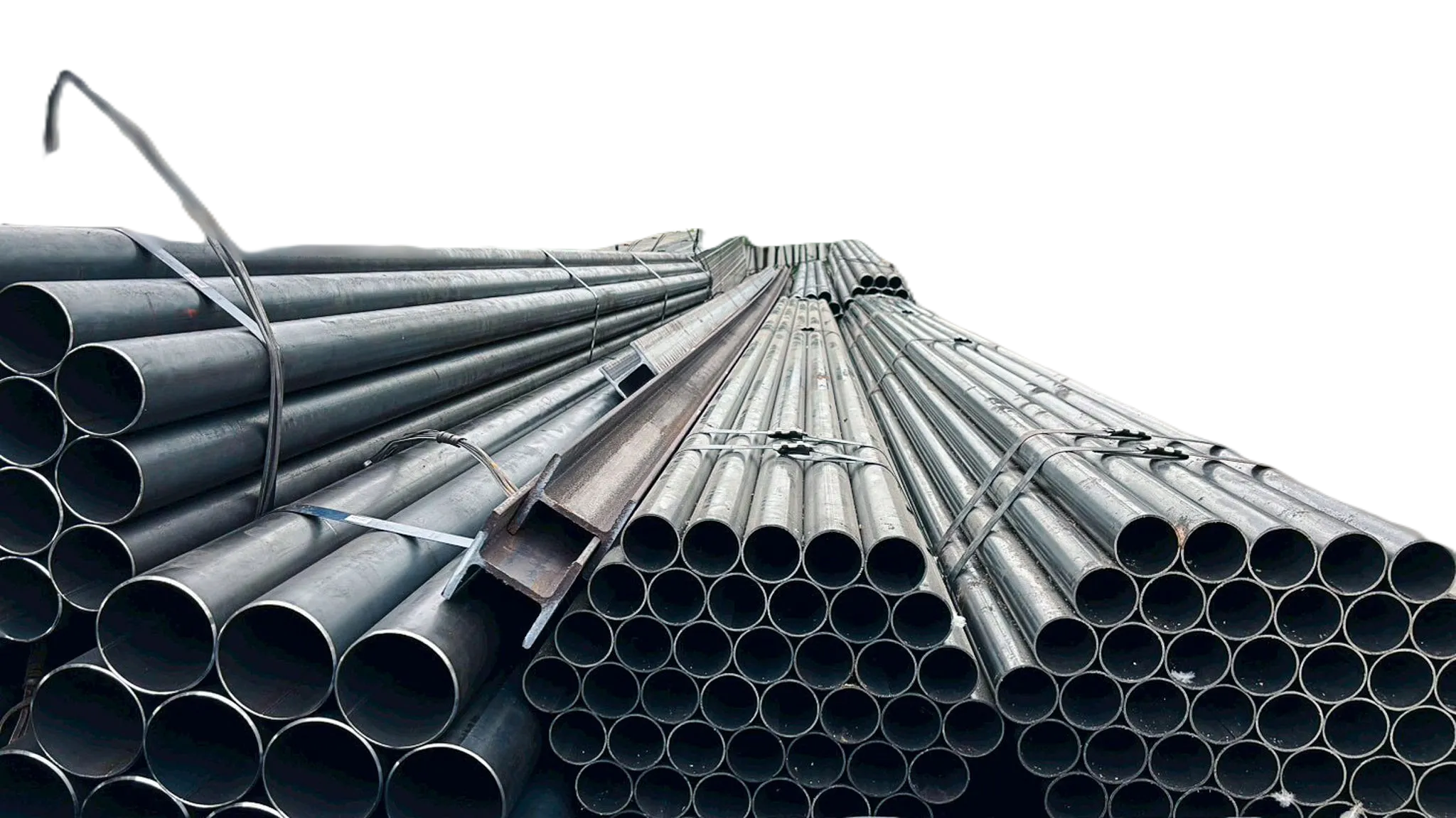 Steel piping materials