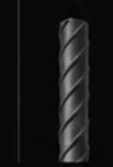 #6 rebar, 3/4 inch diameter